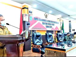 Dinas Sosial Gelar Evaluasi Bantuan Sosial Tahap Pertama