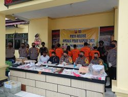 Polres ketapang ungkap 241 kasus Tidak Pidana dalam Dua Pekan