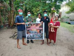 Babinsa Danau Buntar Kodim 1203/ktp Komsos dampak Karhutla