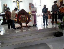 PJ Danramil Marau Kodim 1203/ktp. Hadiri Peresmian Gereja