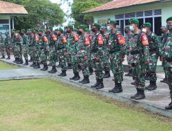 Dandim 1203/ktp. Apresiasi Sinergi dan Keseriusan jajarannya Menangani Covid-19