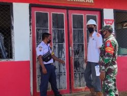 Babinsa Tanjung Raja Kodim 1203/ktp. Cek Peralatan Damkar