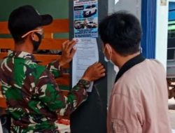 Babinsa Koramil 1203-07 Marau Imbau Tutup Sementara Destinasi Wisata dan Tempat Hiburan