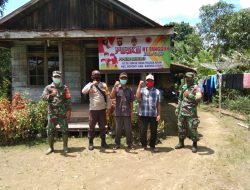 Babinsa Telaga Arum kodim 1203/ktp. Datangi Warga Binaannya