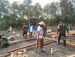 Jajaran Kodim 1203/ktp. Hadir ditengah masyarakat