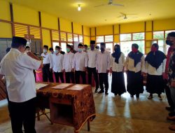 Babinsa Pesaguan Kiri ajak BPD yang baru Dilantik Bersinergi