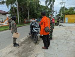 Gugah Kesadaran Warga Kodim 1203/ktp. Bersama Pemerintah Daerah Gencar Laksanakan Operasi Yustisia