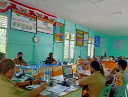 Babinsa Semandang Kanan Kodim 1203/ktp. Hadiri Musyawarah Desa
