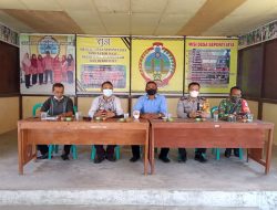 Babinsa Nanga Tayap,Tanamkan Wawasan Kebangsaan kepada Generasi Milenial