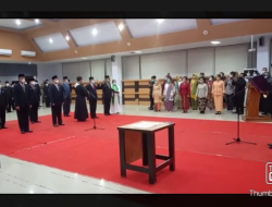 Bupati Martin Rantan kembali Lantik Pejabat Pemkab Ketapang