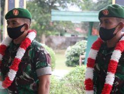 DUA PERSONIL KODIM 1205 SINTANG SELESAIKAN TUGAS TERITORIAL