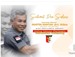 Martin Rantan Terpilih secara Aklamasi Ketua Umum Perbakin Ketapang