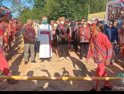 Peresmian Gereja Desa Batu Daya