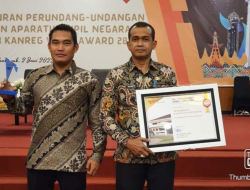 KETAPANG RAIH PENGHARGAAN DARI KANTOR REGIONAL V BKN TERKAIT RESPONSIVITAS TERHADAP PERUBAHAN