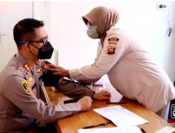 Sambut HUT Bhayangkara ke-76 Polres Ketapang adakan Donor Darah