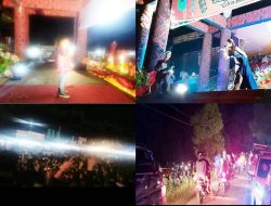 RIBUAN PENONTON PADATI MALAM GAWAI DAYAK SINTANG