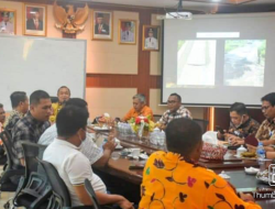 Sekda Ketapang Pimpin Rakor Penanganan Jl.Pelang-Tumbang Titi