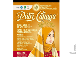 Teater Mendu Pontianak Pentaskan Putri Cahaya