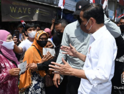 Presiden Joko Widodo Kunjungi Sungai Duri Bengkayang