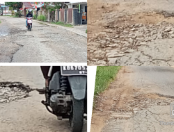 Warga Muliabaru Aspirasikan Jalan Rusak di Tengah Kota