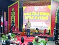 GELAR BUDAYA DAYAK SINTANG 2023 BERJALAN SUKSES