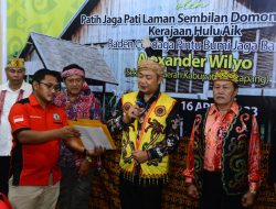 Patih Jaga Pati Alexander Wilyo Lantik Pengurus Kerukunan Keluarga Kualan -Semandang