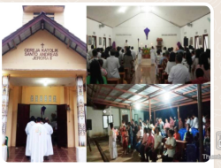 Perayaan Kamis Putih di Jerora 2 Sintang