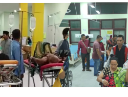 Diduga Akibat Keracunan saat kondangan Puluhan Warga Sei Bakau dilarikan ke RS