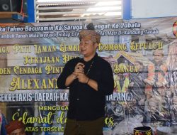 Hadiri Acara Adat Kolatn Kabarutn Sayak Rampang Padi, Sekda :  “Ketapang Terbuka Bagi Semua Suku.