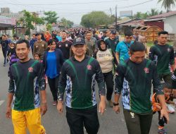Sekda Ketapang Ikuti Jalan Sehat HUT TNI ke-78