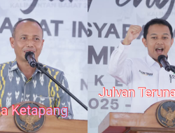 SEKDA KETAPANG HADIRI PELANTIKAN KORMI KABUPATEN KETAPANG  2025-2029