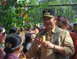 Bupati Ketapang Buka Gawai Nyapat Taunt di Simpang Hulu