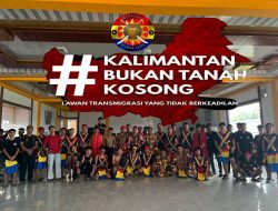 ORMAS M8G KETAPANG NYATAKAN SIKAP TOLAK TRANSMIGRASI