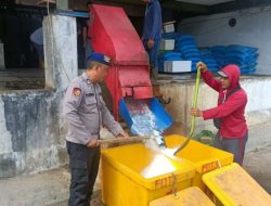 Sat Polairud Polres Ketapang Imbau Pedagang Ikan Tak Gunakan Formalin dan Jaga Kelestarian Lingkungan Perairan