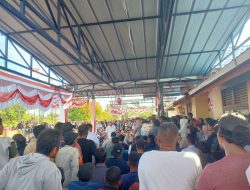 Lebih 1000 Karyawan Pt.KAL (FR Group) Demo di Disnaker Ketapang