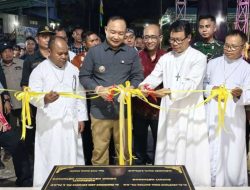 ASRAMA PUTRA ST. SEBASTIANUS TANJUNG TELUK RUNJAI DIRESMIKAN