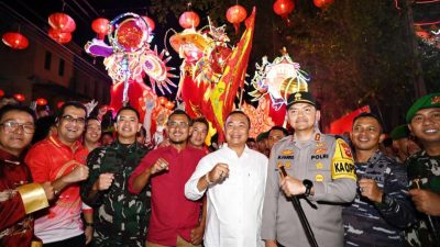 Bupati Bersama Forkopimda Hadiri Acara Cap Go Meh di Ketapang