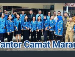 Tidak Ketinggalan, Kecamatan Marau Peringati Hari Otonomi Daerah