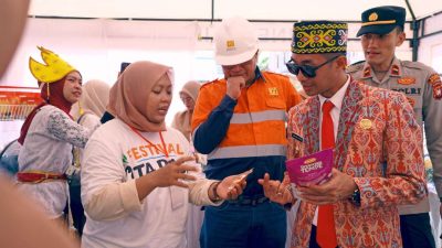 CMI Ajak UMKM Sekitar Tambang di Festival Cita Rasa Air Upas