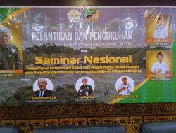 DPC APRI Kab.Ketapang Dilantik
