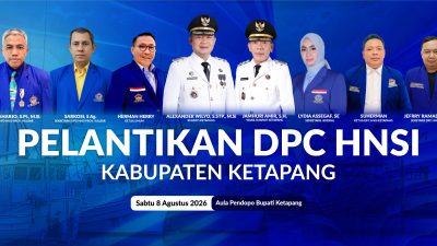 Pengurus Organisasi Nelayan DPC HNSI Ketapang Dilantik