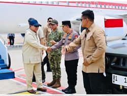 Karhutla Presiden Prabowo Kunjungi Kalbar