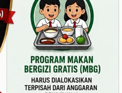 ANGGARAN MBG HARUS DIPISAHKAN DARI ANGGARAN PENDIDIKAN