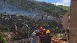 Di Duga Kobaran Api Karhutla Merayap dari Areal PT.Minamas