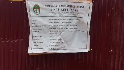 Rumah Sakit Tumbang Titi Mulai Dibangun Rp.8,8 Miliar